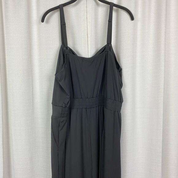 Torrid Black Studio Knit Tube Top Wide Leg Jumpsuit Sz.3 NWT - Picture 11 of 15